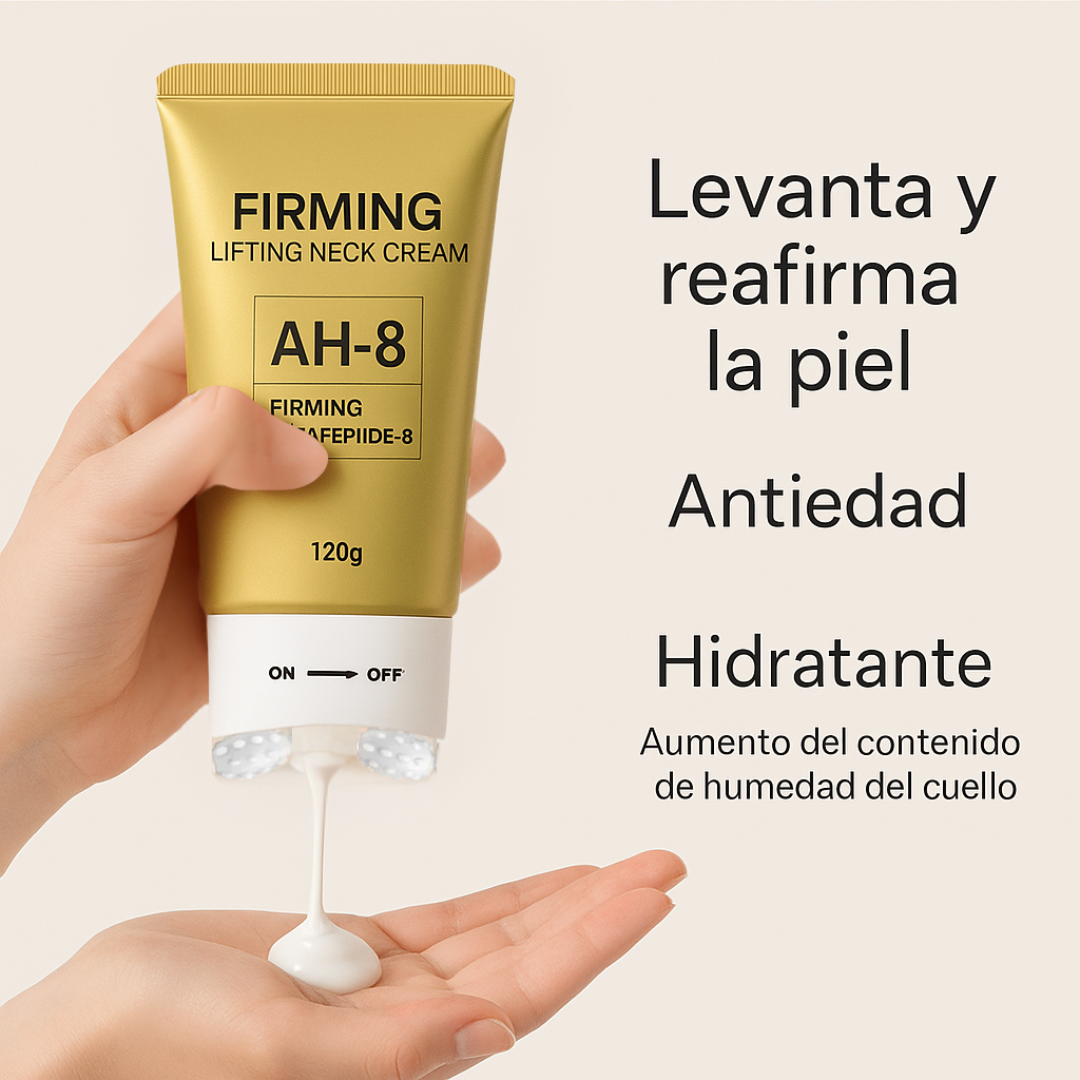 Toessence DermaLift - Rodillo Reafirmante · Crema para un cuello más firme y definido